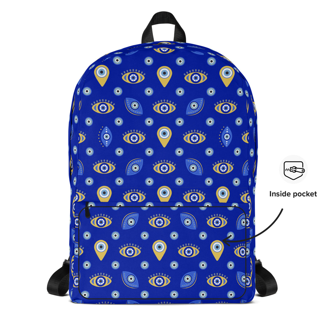 Greek Evil Eye Backpack