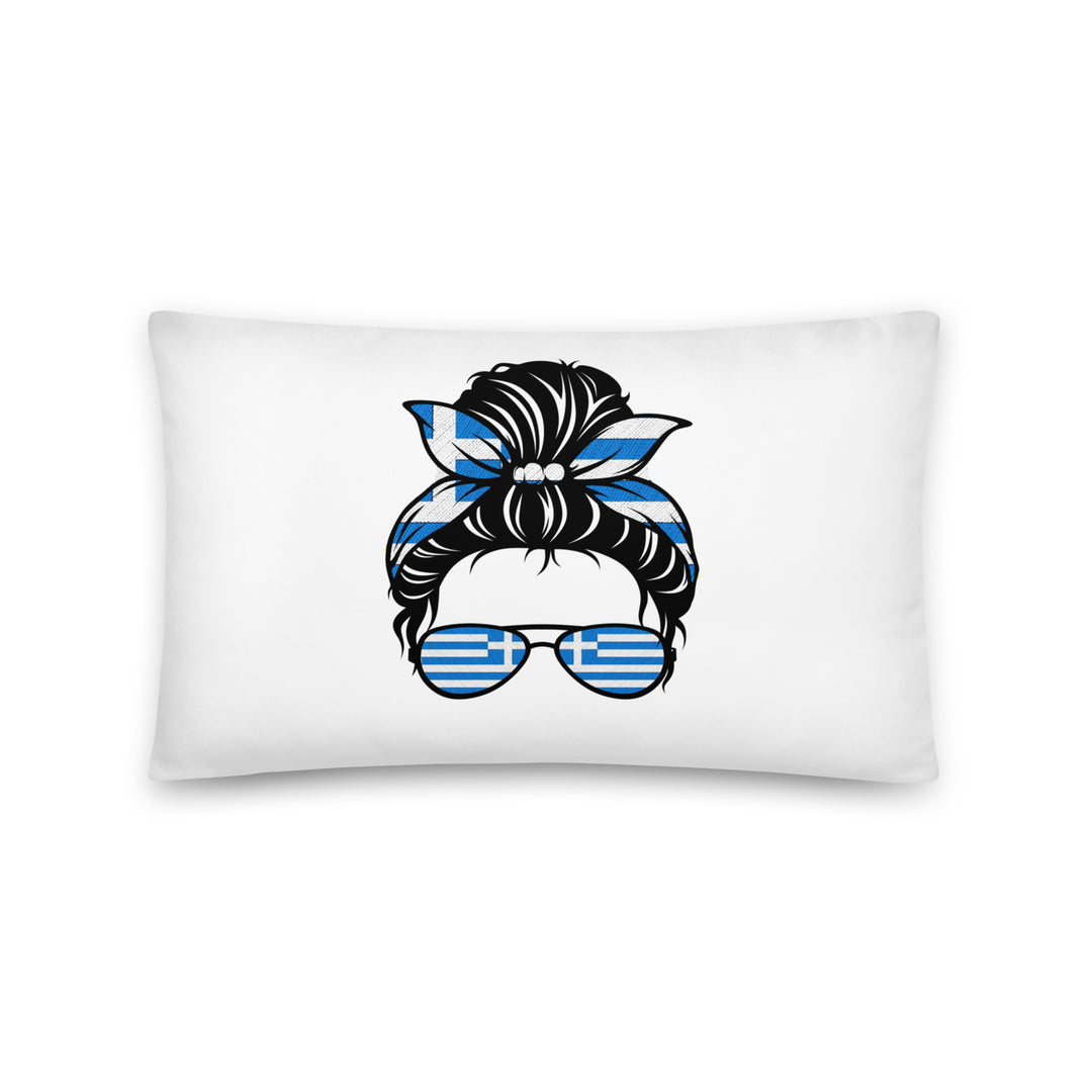 Greek Girl Basic Pillow