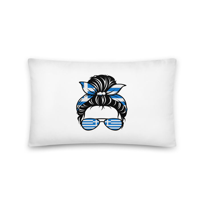 Greek Girl Basic Pillow