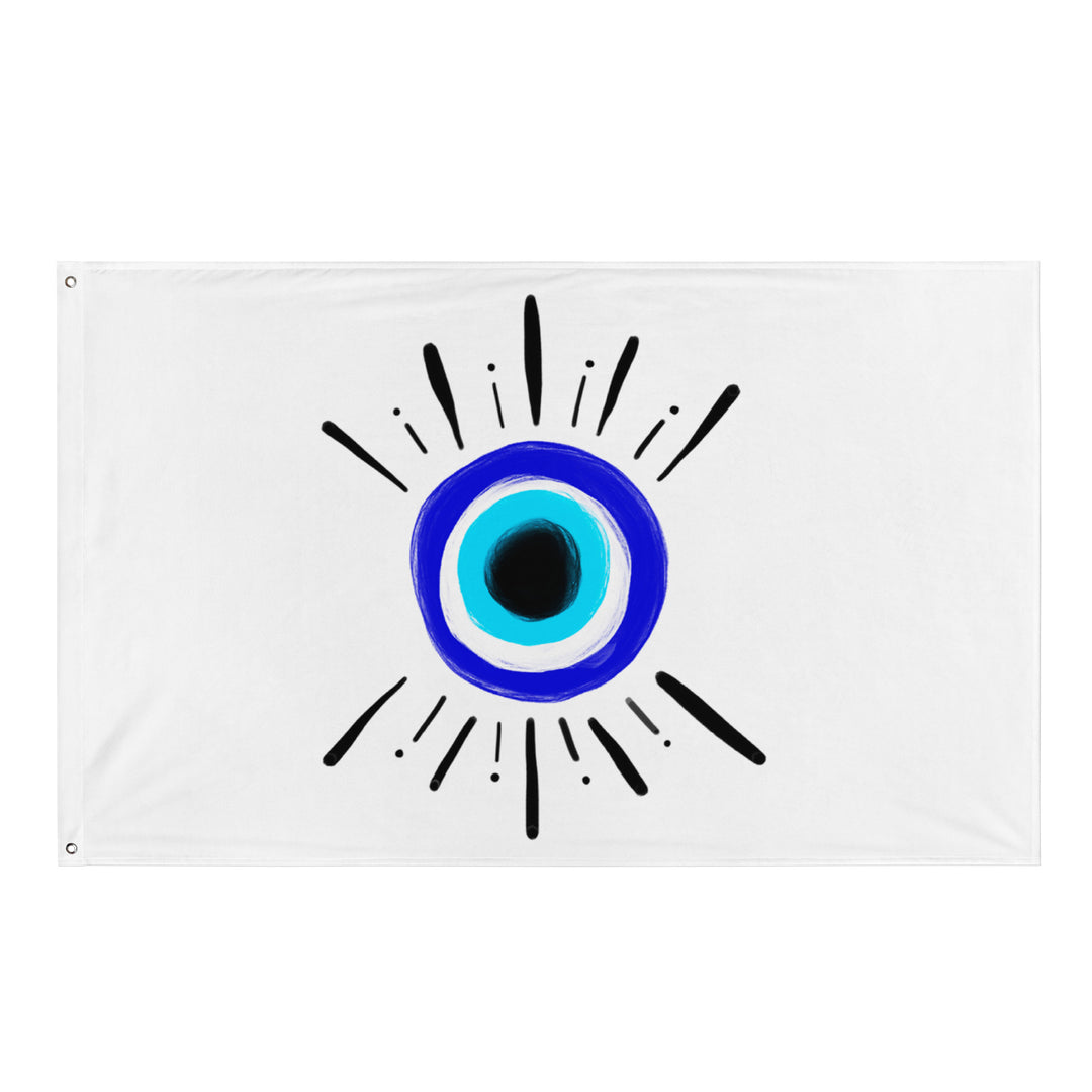 Greek Eye Flag