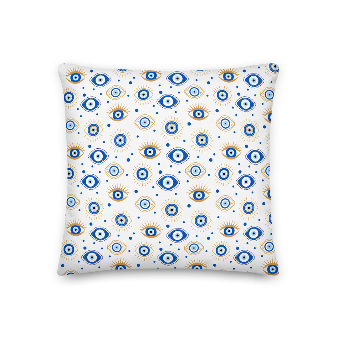 Greek Eyes Premium Pillow