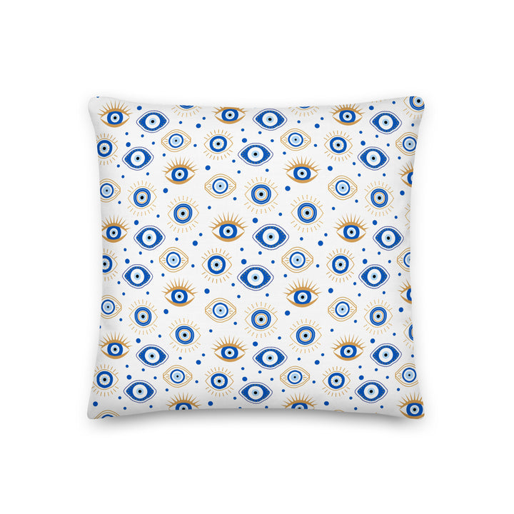 Greek Eyes Premium Pillow