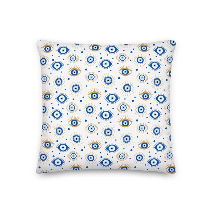 Greek Eyes Premium Pillow