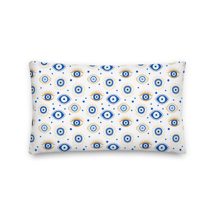 Greek Eyes Premium Pillow