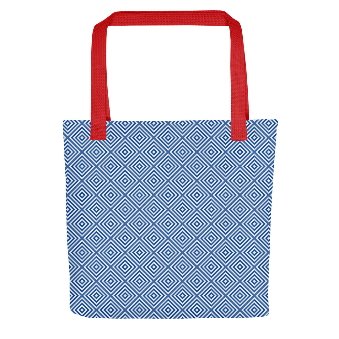 Santorini Pattern Tote bag