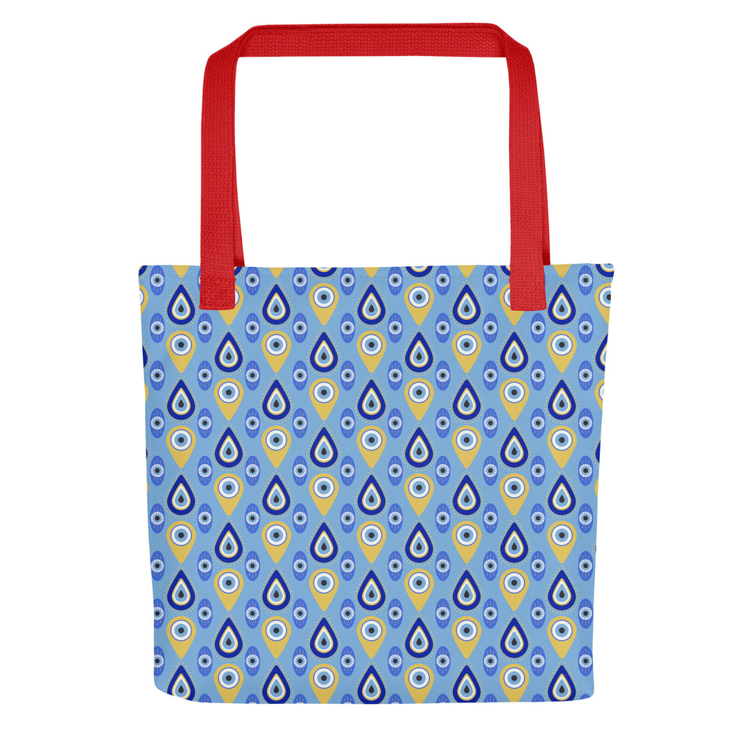 Greek Evil Eye Tote bag