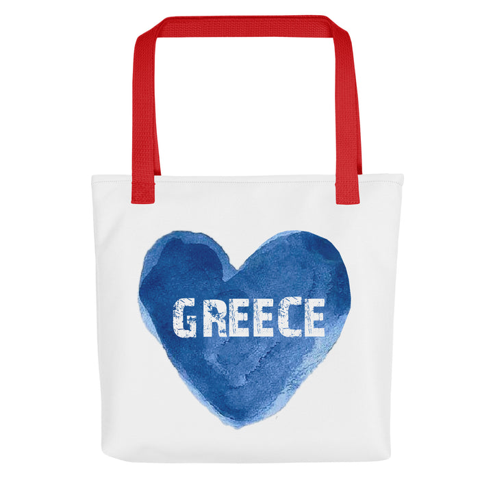 Greek Heart Tote bag