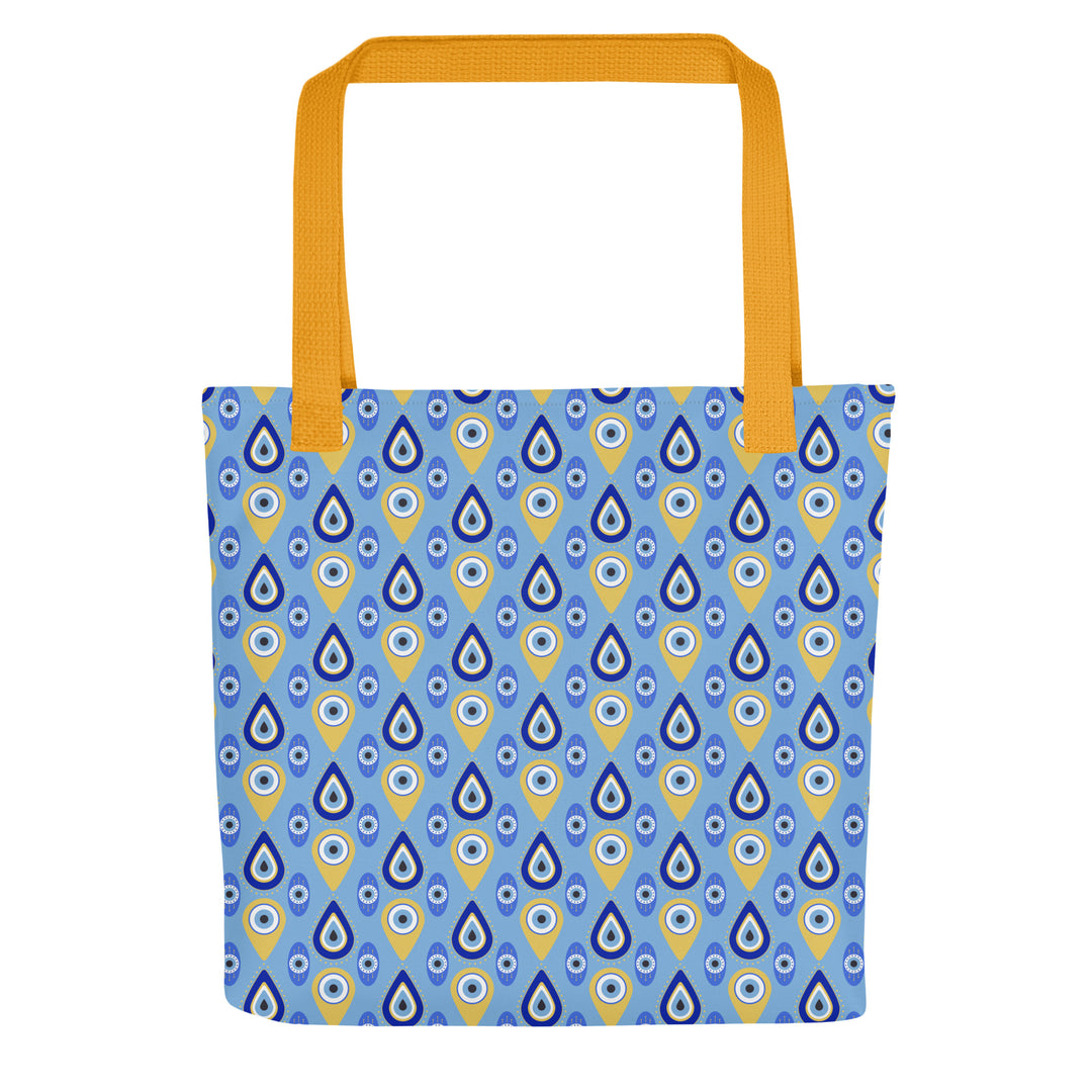 Greek Evil Eye Tote bag