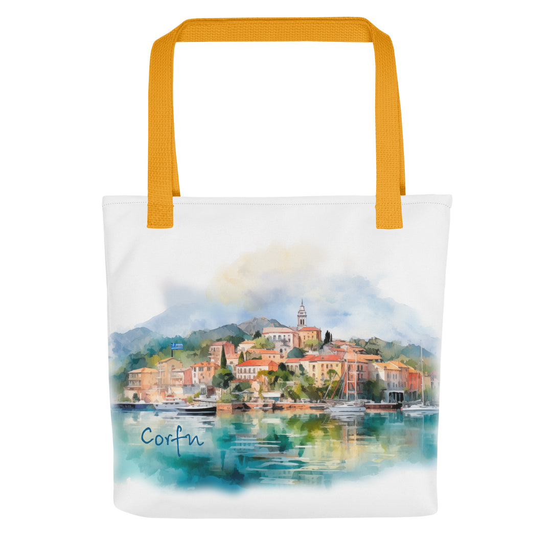 Corfu Watercolor Tote bag