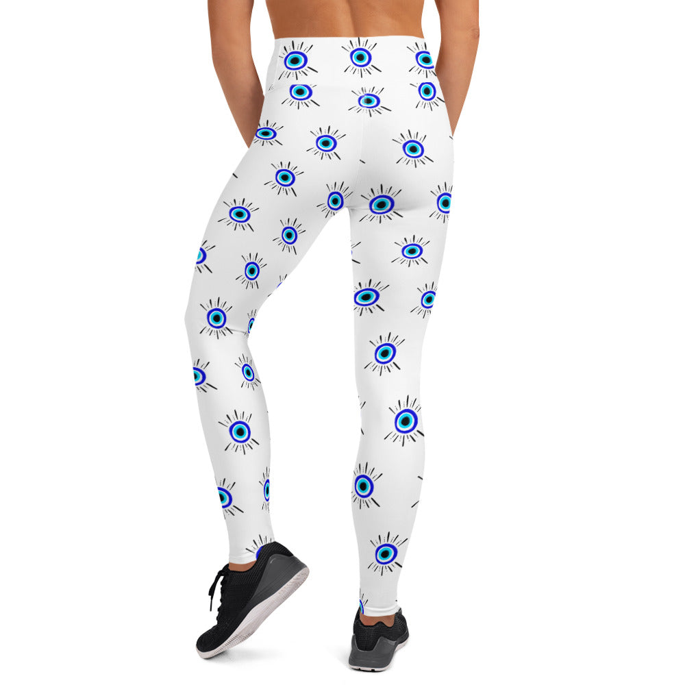 Greece Eye Yoga Leggings