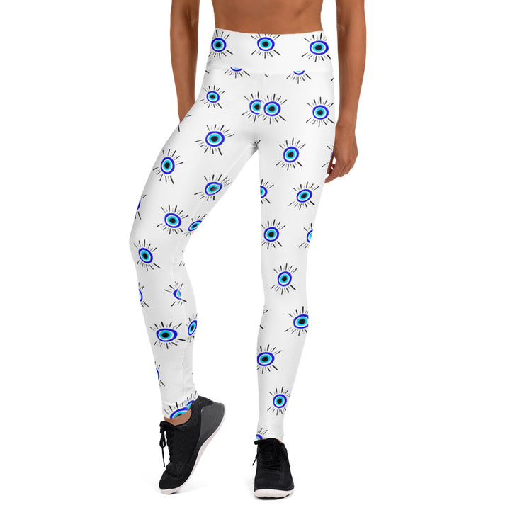 Greece Eye Yoga Leggings