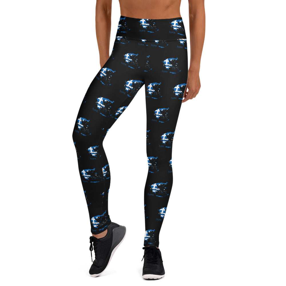 Greek Home Yoga Leggings