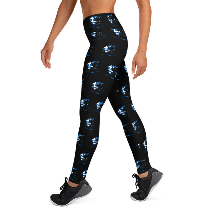 Greek Home Yoga Leggings