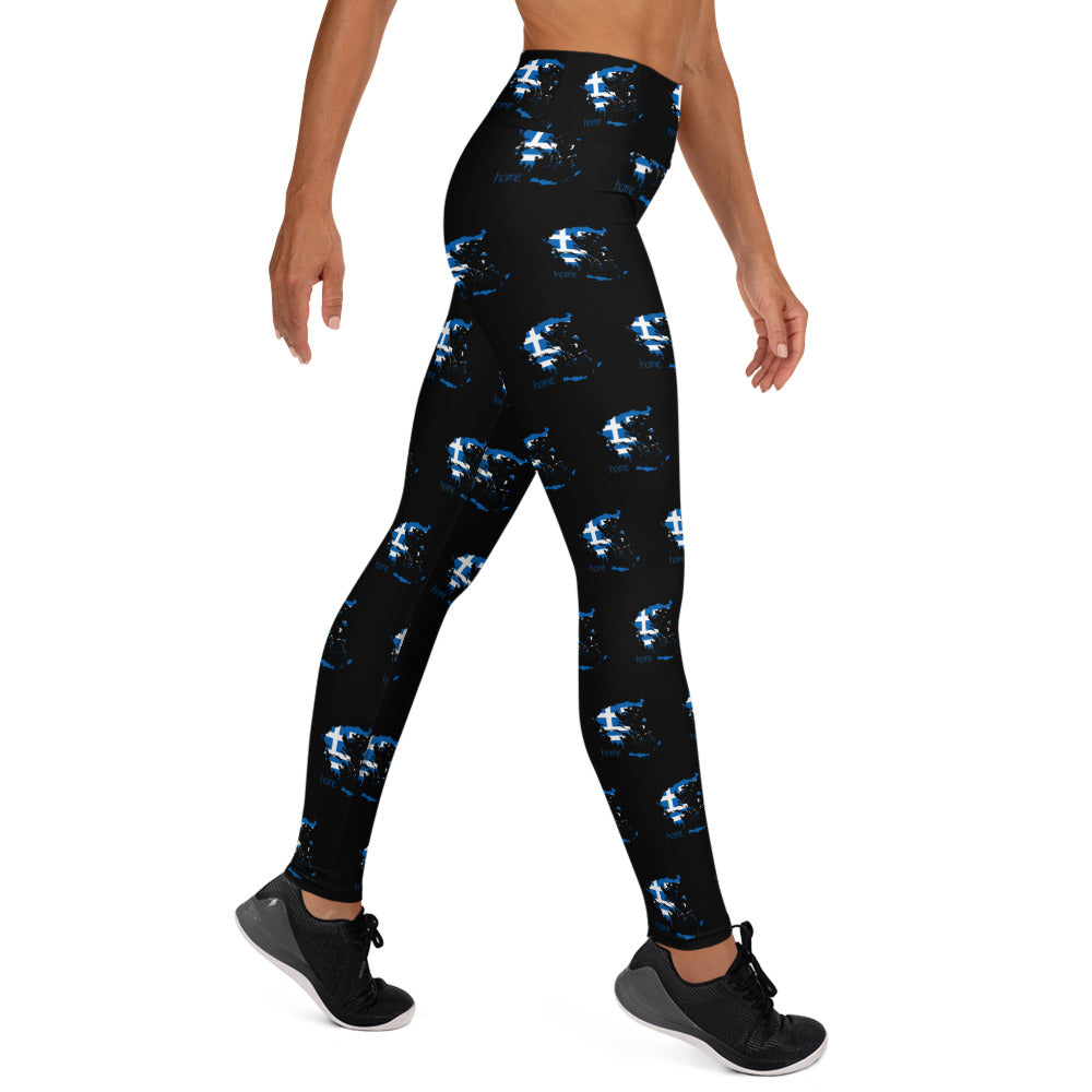 Greek Home Yoga Leggings