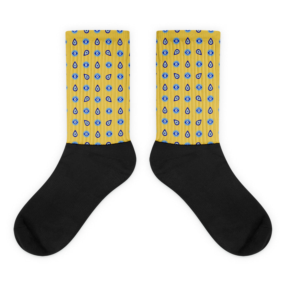 Greek Evil Eye Socks