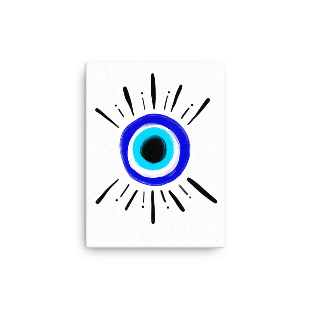 Greek Eye Canvas