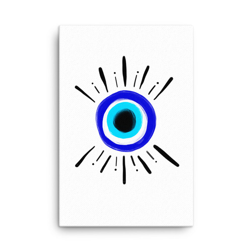 Greek Eye Canvas