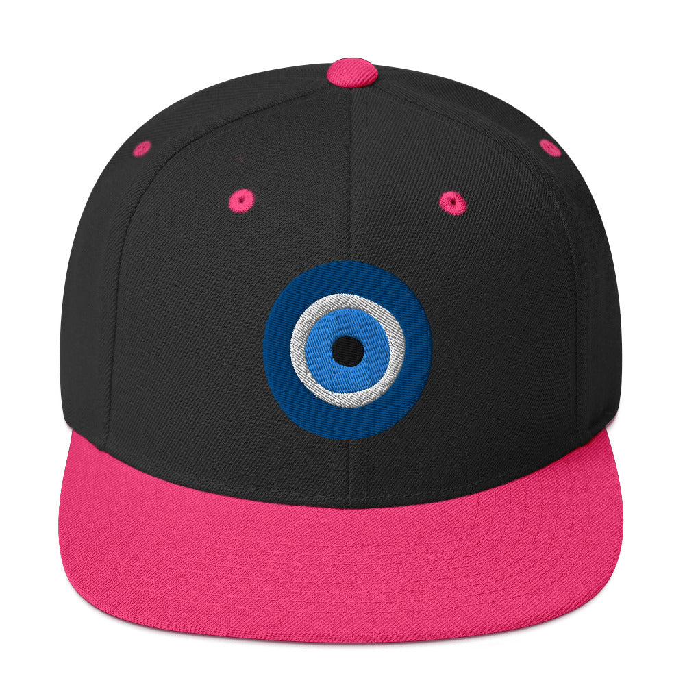 Greek Eye Snapback Hat