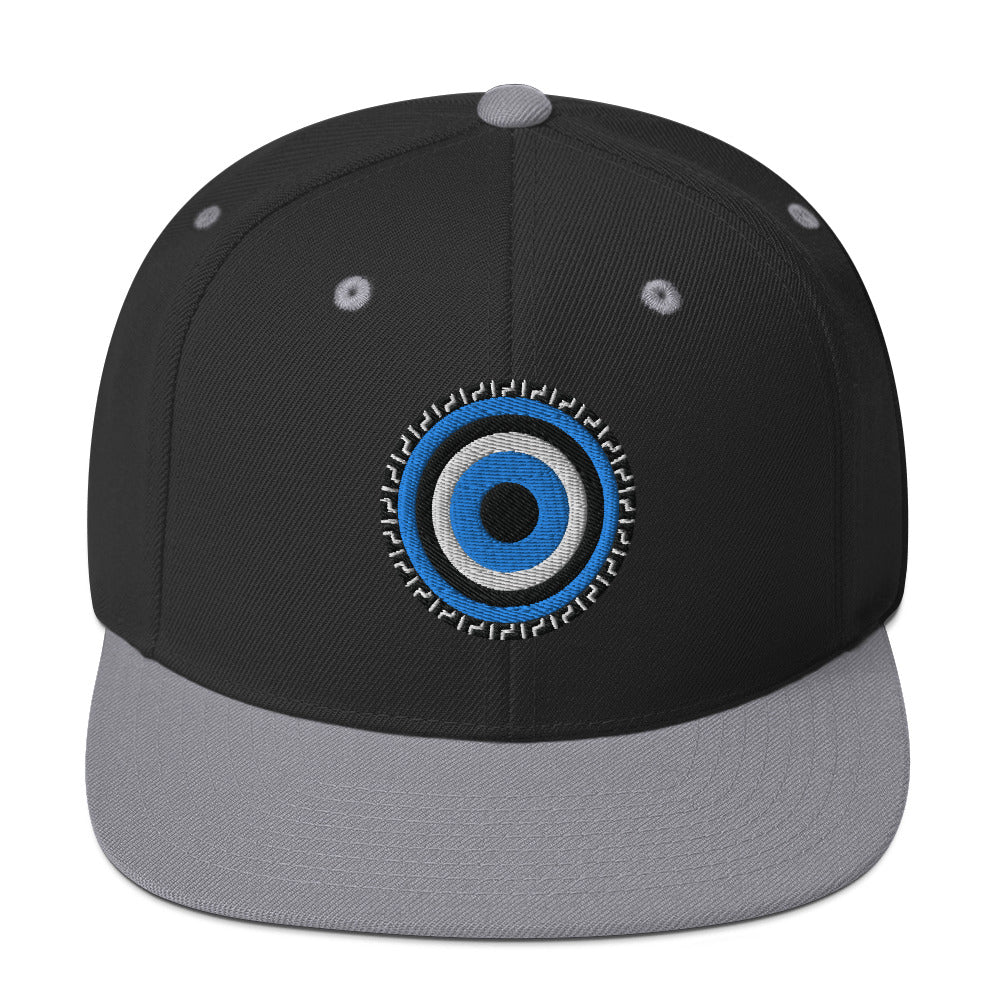 Greek Mati Snapback Hat