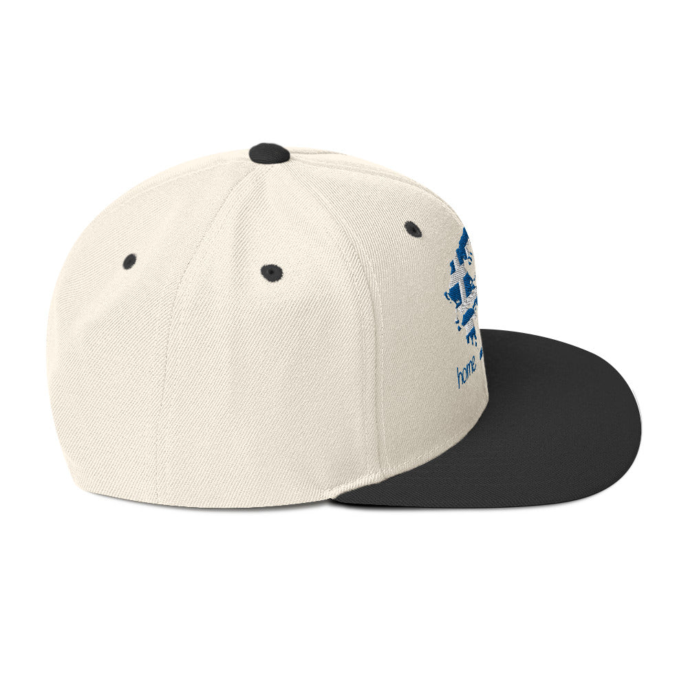 Greek Map Snapback Hat