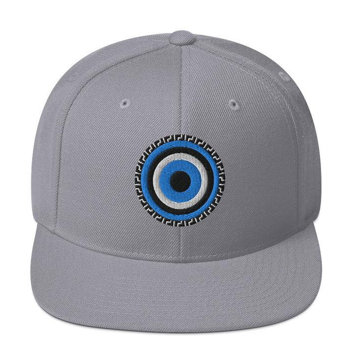 Greek Mati Snapback Hat