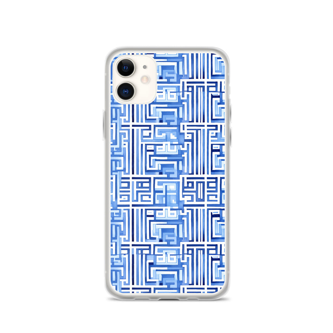 Greek Pattern Clear Case for iPhone®