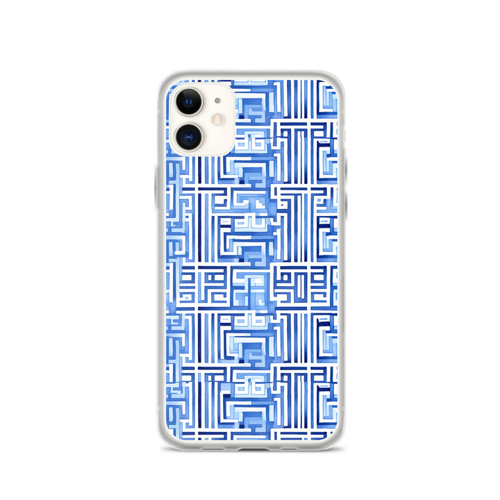 Greek Pattern Clear Case for iPhone®