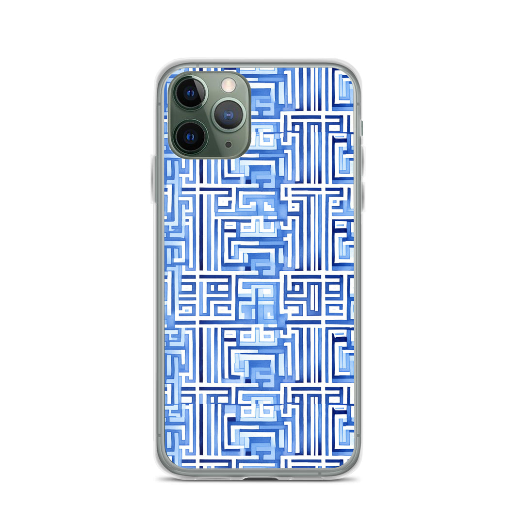 Greek Pattern Clear Case for iPhone®