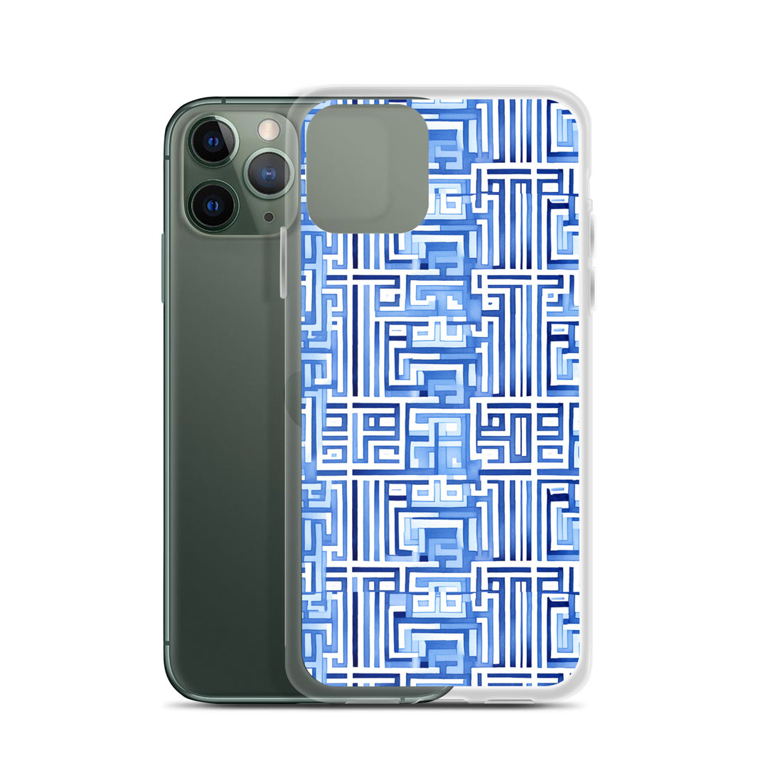 Greek Pattern Clear Case for iPhone®