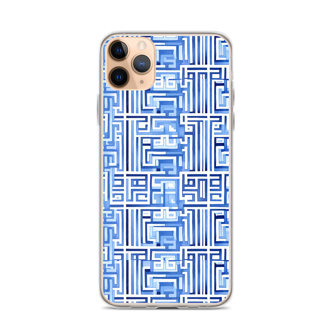 Greek Pattern Clear Case for iPhone®