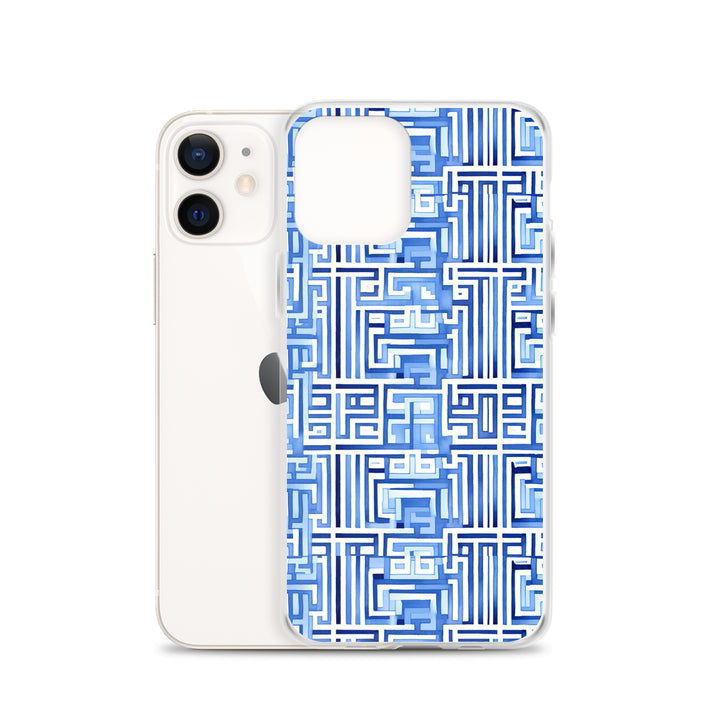 Greek Pattern Clear Case for iPhone®