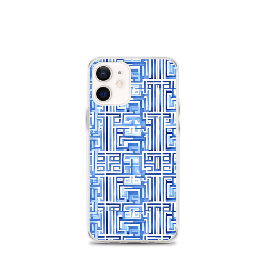 Greek Pattern Clear Case for iPhone®