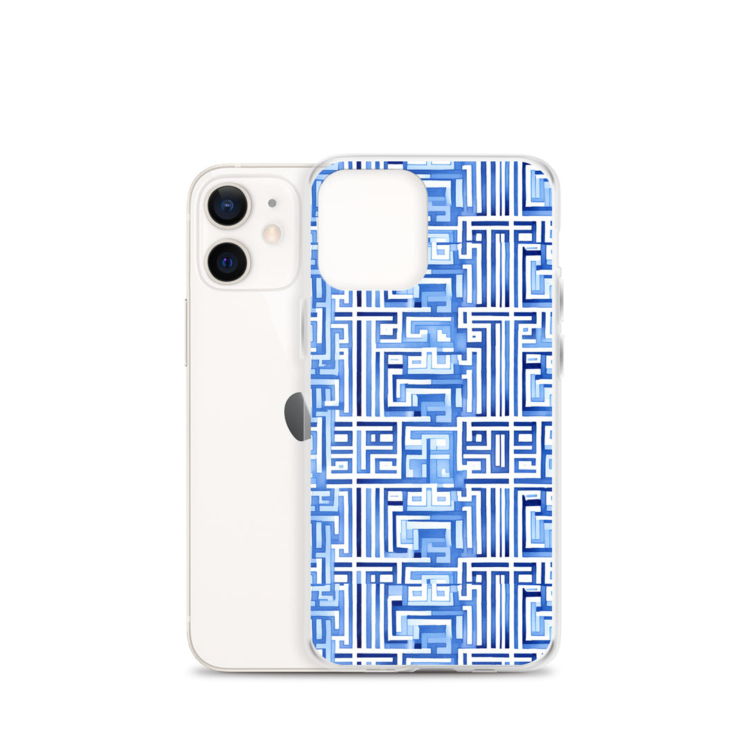 Greek Pattern Clear Case for iPhone®