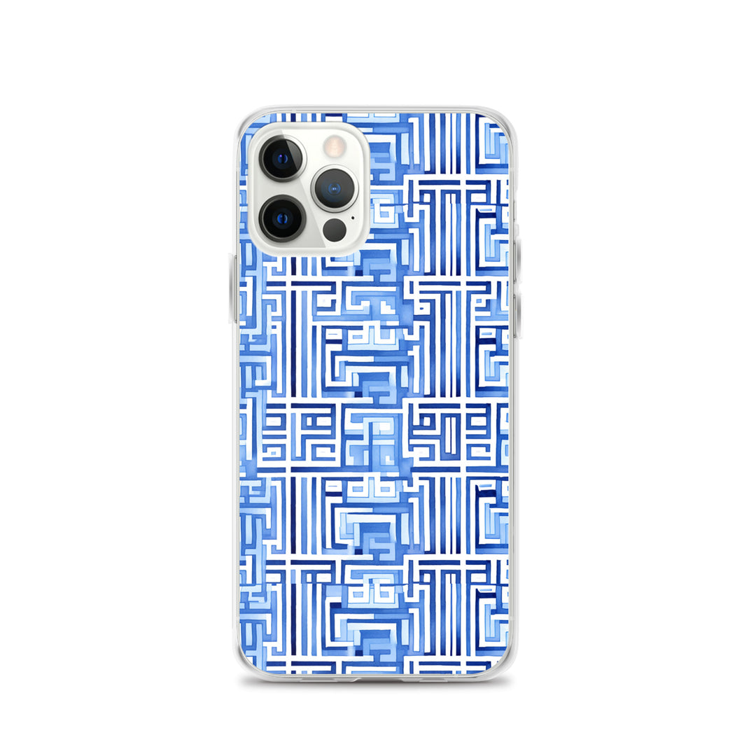 Greek Pattern Clear Case for iPhone®