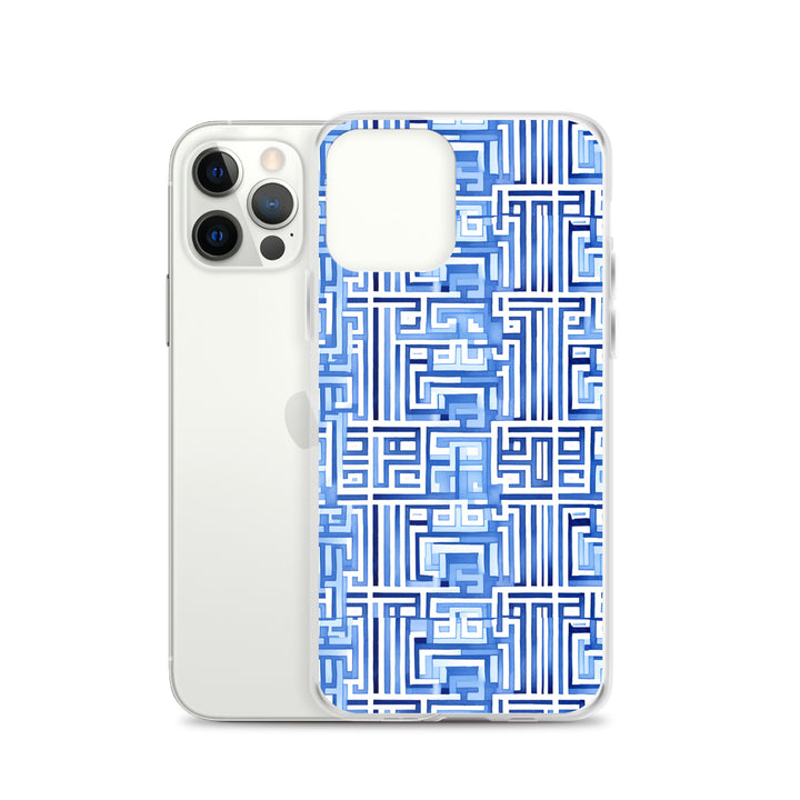 Greek Pattern Clear Case for iPhone®