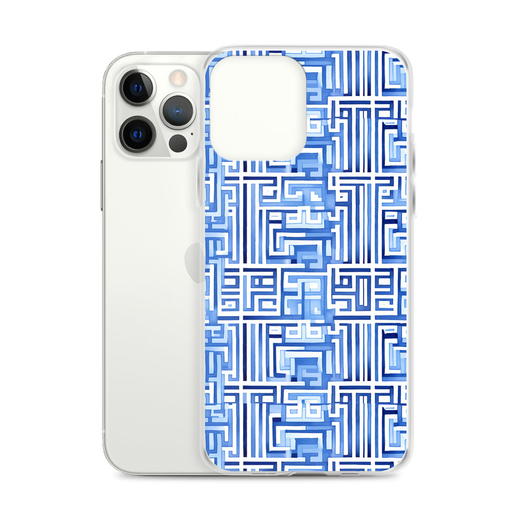 Greek Pattern Clear Case for iPhone®