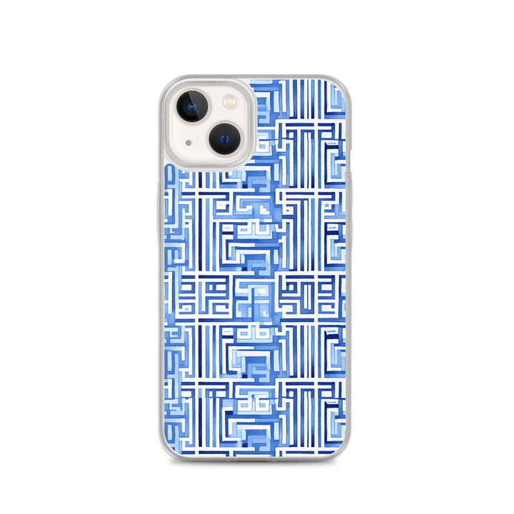 Greek Pattern Clear Case for iPhone®