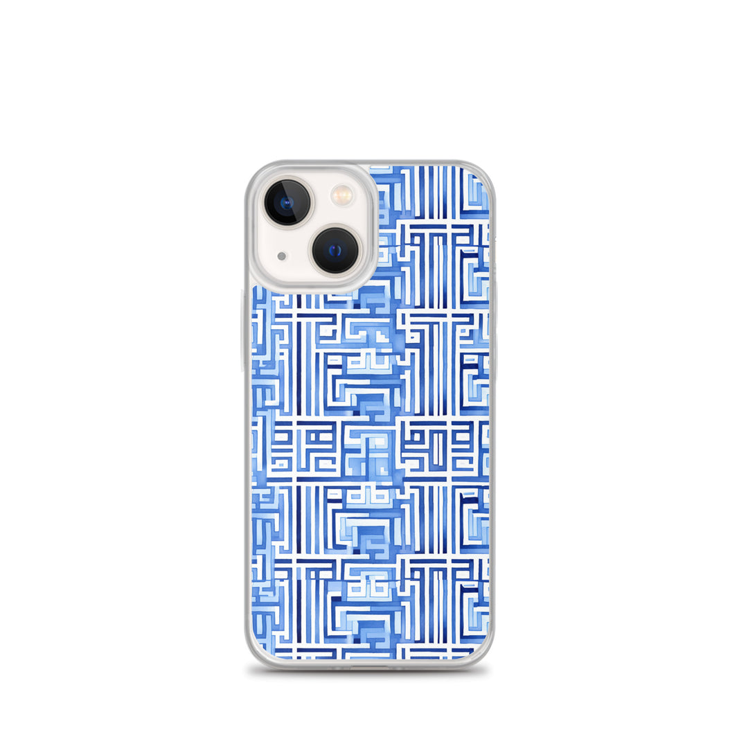 Greek Pattern Clear Case for iPhone®