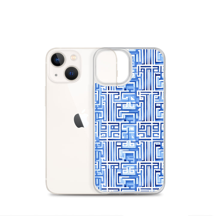 Greek Pattern Clear Case for iPhone®