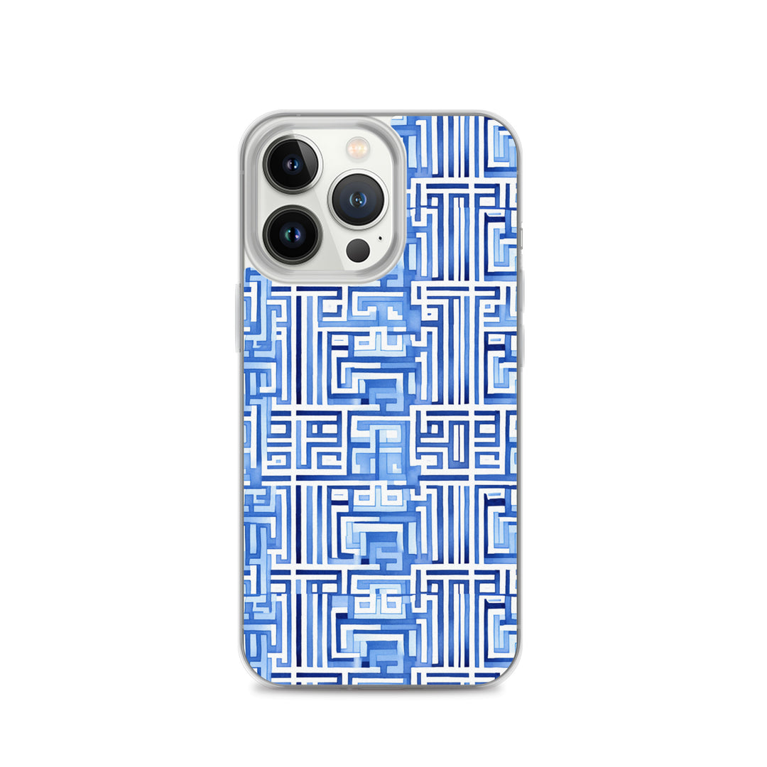 Greek Pattern Clear Case for iPhone®