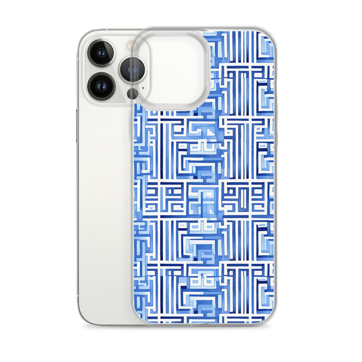 Greek Pattern Clear Case for iPhone®