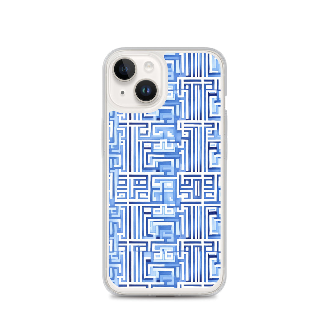 Greek Pattern Clear Case for iPhone®