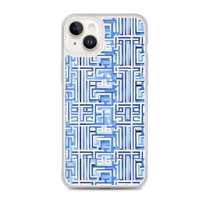 Greek Pattern Clear Case for iPhone®