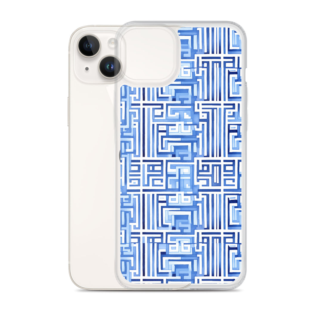 Greek Pattern Clear Case for iPhone®