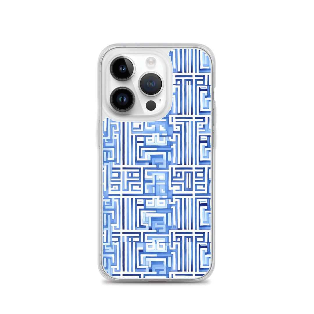 Greek Pattern Clear Case for iPhone®