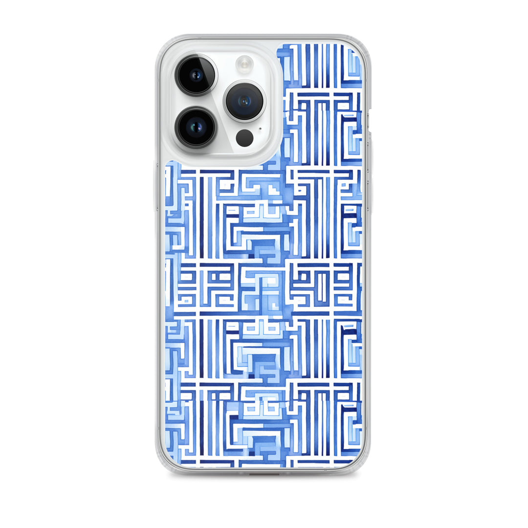 Greek Pattern Clear Case for iPhone®