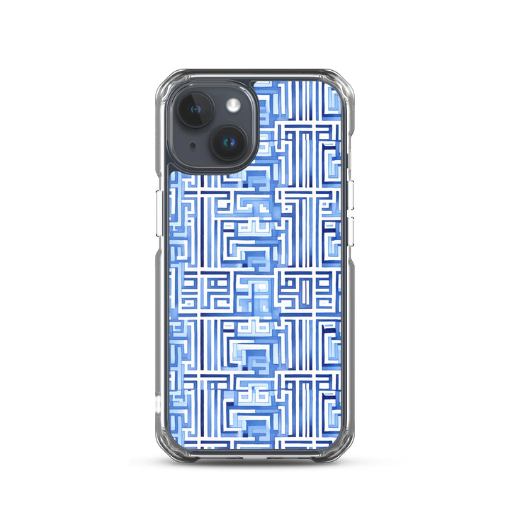 Greek Pattern Clear Case for iPhone®