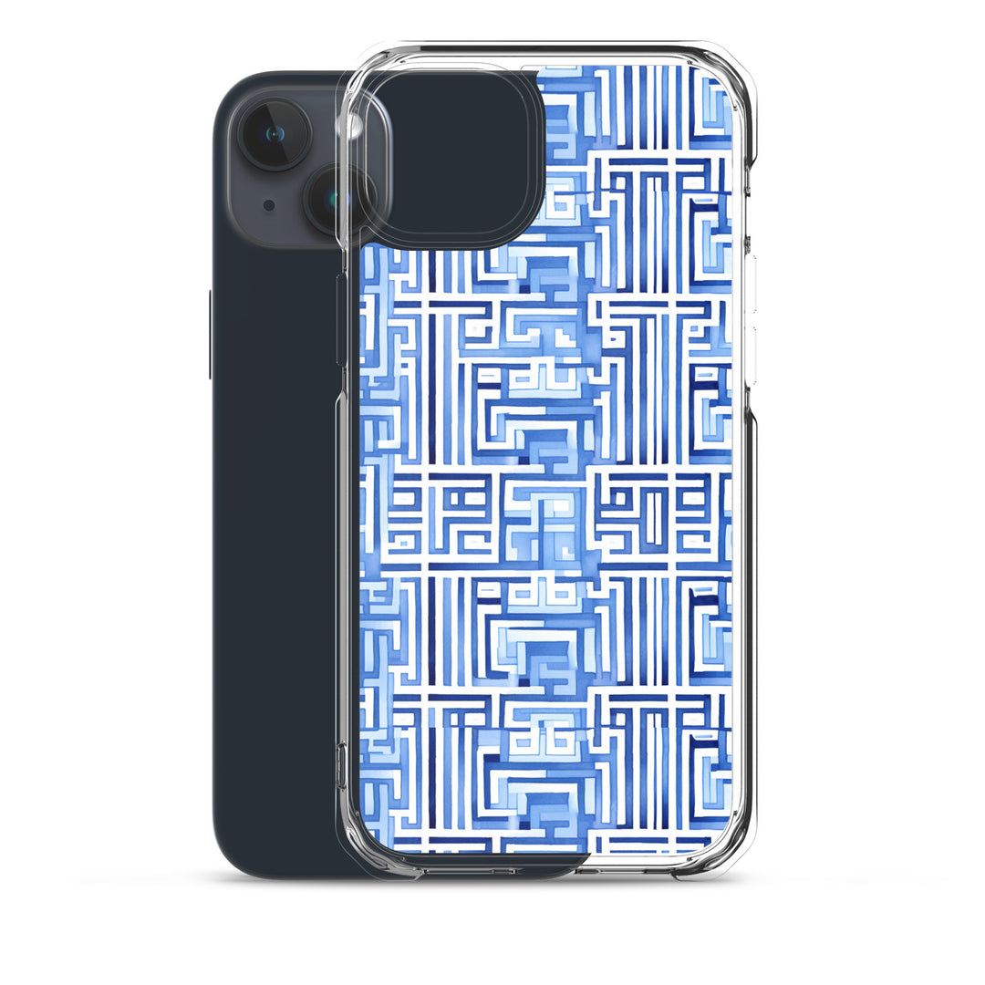 Greek Pattern Clear Case for iPhone®