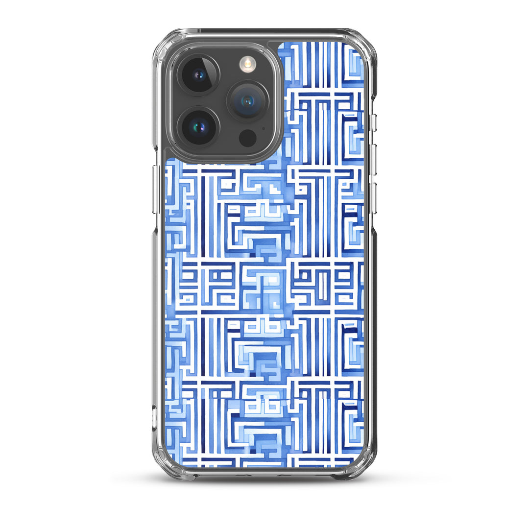 Greek Pattern Clear Case for iPhone®