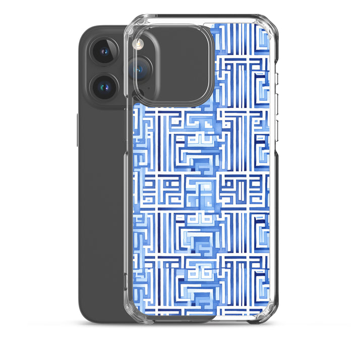 Greek Pattern Clear Case for iPhone®